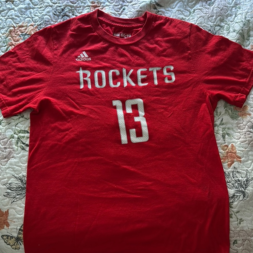 Adidas Men's Red Rockets T-Shirt